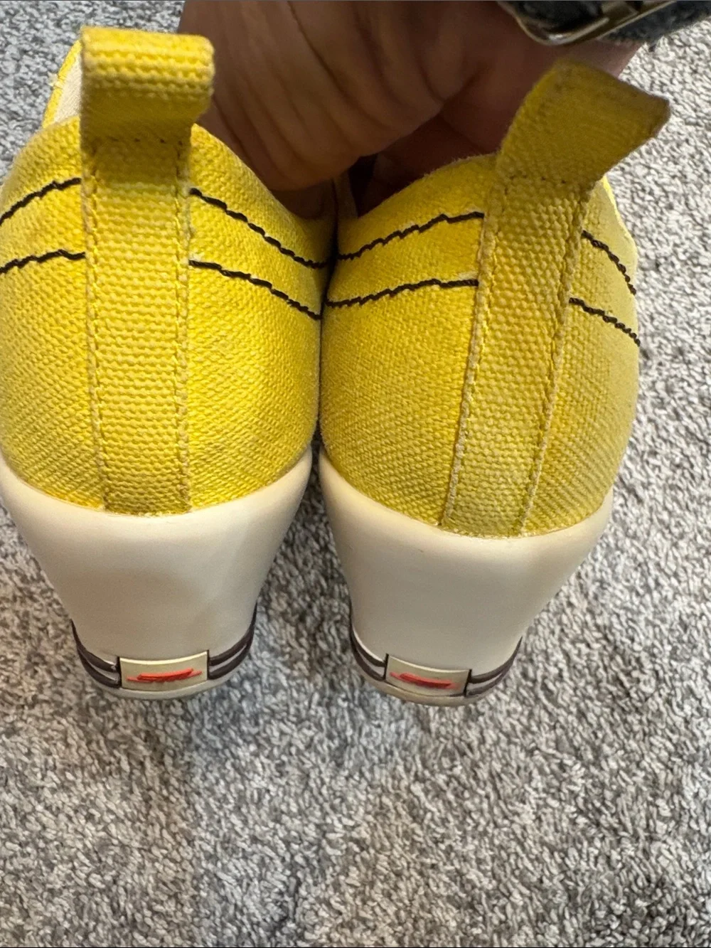 Steve Madden Boost Wedge Canvas Sneakers